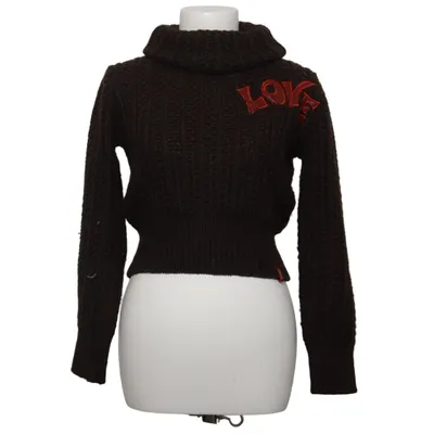 Turtleneck (Brown, Red) from Miss Sixty Acrylic, Wool