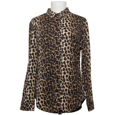 Blouse (Zwart, Beige, Meerkleurig) van Ambika Elastaan, Nylon