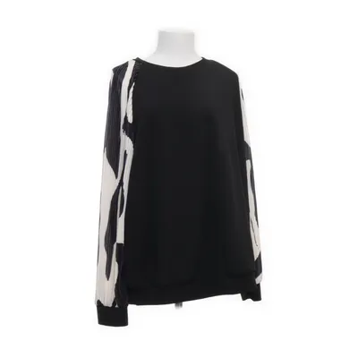 Sweatshirt (Black, Multicolored) from Emery Rose Elastane, Polyester