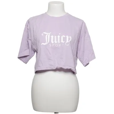Crop Top (Lila) von Juicy Couture Sport Baumwolle