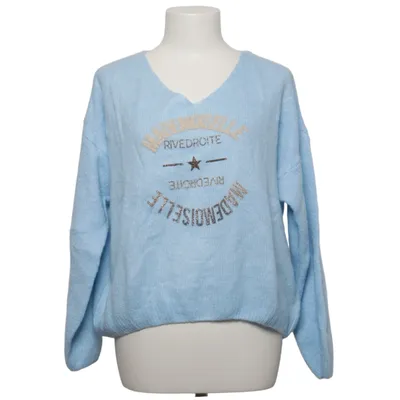 Sweater (Blue) from New Sensation Acrylic, Polyamide, Viscose, Wool