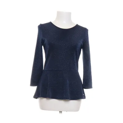 Top péplum (Bleu) de Tom Tailor Denim Polyester, Viscose