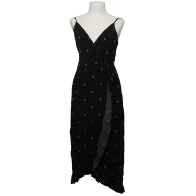 Wrap dress (Black, White) from Gate Woman