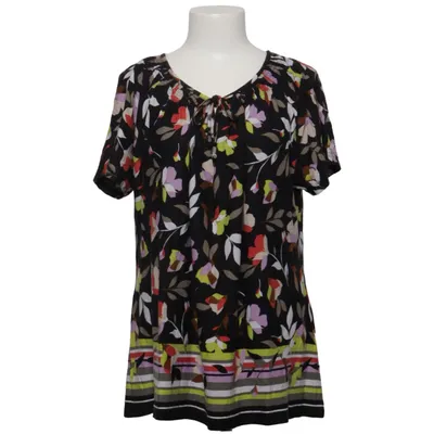 Top (Black, Multicolored) from Canda C&A Elastane, Viscose