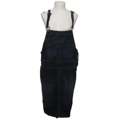Dungaree dress (Blue) from Milla Cotton