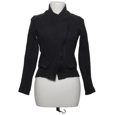Biker jacket (Gray) from Taifun Acrylic, Wool