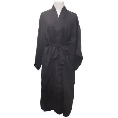 Dressing gown (Black) from Tang Silk