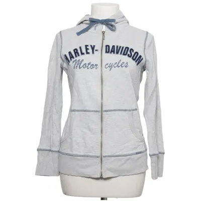 Huvtröja (Grå) från Harley Davidson Bomull