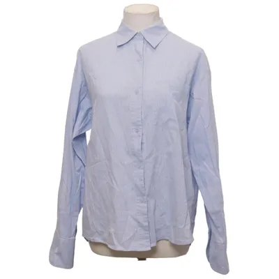 Shirt (Blauw, Wit) van Lewis Melly Katoen