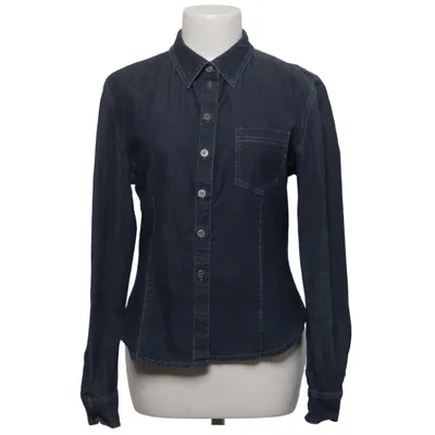 Denim shirt (Blue) from Chaloc Cotton, Elastane, Polyamide