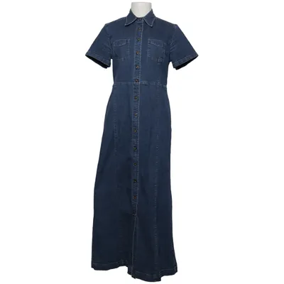 Jeanskleid (Blau) von Eddie Bauer Baumwolle, Elasthan