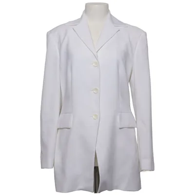 Blazer (White) from Sisley Acetate, Polyester, Viscose