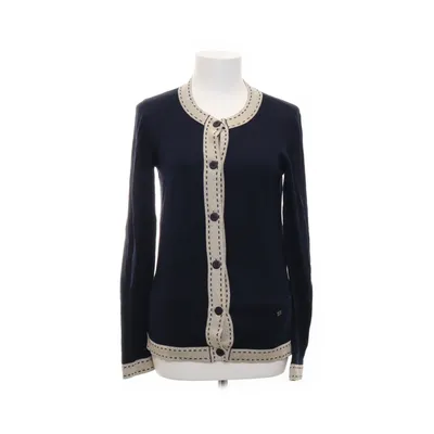 Cardigan (Blauw, Beige) van Escada Kasjmier, Metallvezel, Polyamide, Polyester, Viscose, Wol