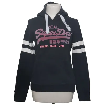 Huvtröja (Blå, Vit, Rosa) från Superdry Bomull, Polyester