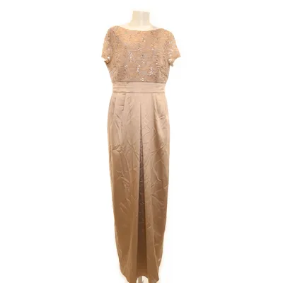 Cocktailklänning (Beige) från Young Couture by Barbara Schwarzer Elastan, Polyamid, Polyester