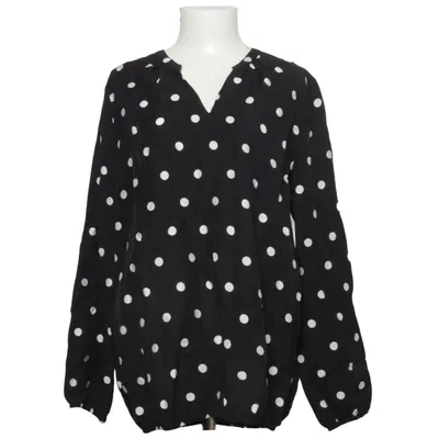 Blus (Svart, Vit) från Blind Date Polyamid, Viskos