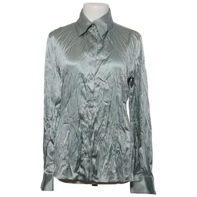 Hemd (Grau) von Armani Collezioni Elasthan, Seide