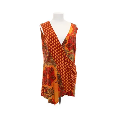 Top (Red, Orange, Multicolored) from Qiero Elastane, Viscose