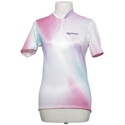 Cykeltröja (Vit, Flerfärgad) från Gonso Akryl, Polyester, Ull