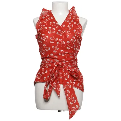 Omlottopp (Röd, Vit, Flerfärgad) från Lauren Ralph Lauren Bomull