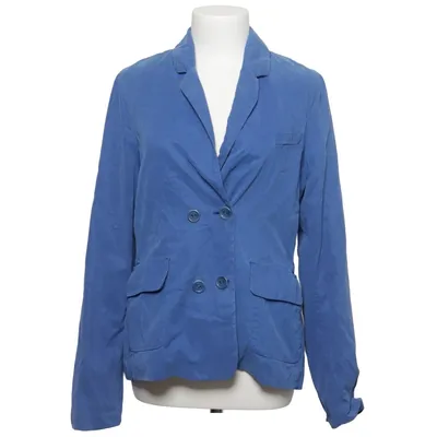 Blazer (Blauw) van Cotélac Acetaat, Katoen, Polyester, Viscose