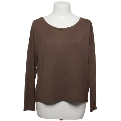 Long sleeve T-shirt (Brown) from Tchibo Polyester, Viscose
