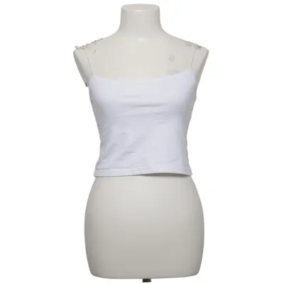 Crop top (Blanc) de SNOW Coton