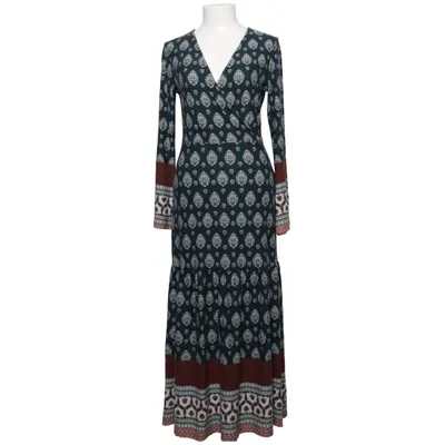 Maxi dress (Green, Multicolored) from Boysen's Elastane, Viscose
