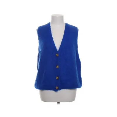 Gilet (Blauw) van Nais Acryl, Alpacawol, Elastaan, Polyamide