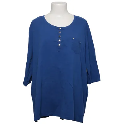 Henley shirt (Blue) from THEA 42 plus Cotton