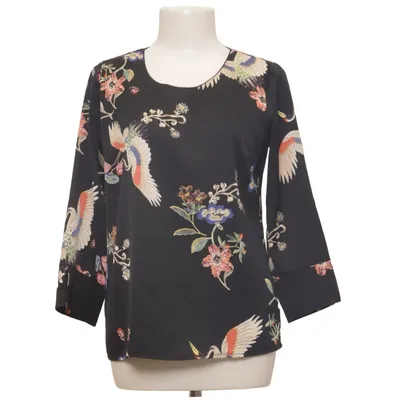 Blouse (Zwart, Meerkleurig) van Malu