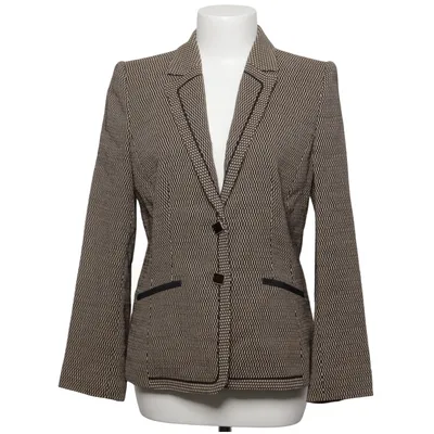 Blazer (Beige, Black) from Rena Lange Cupro, Elastane, Viscose, Wool