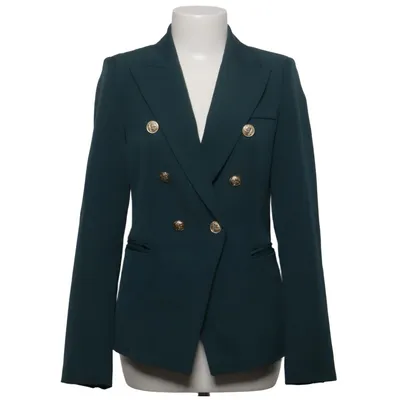 Blazer (Vert) de Attentif Élasthane, Polyester