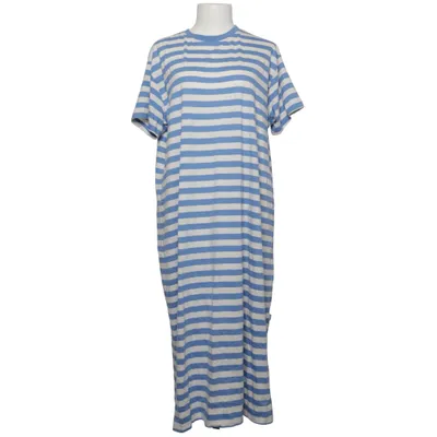 Kleid (Blau, Weiß) von Danefae Baumwolle