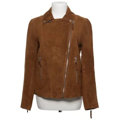 Veste de motard (Marron) de Esmara by Heidi Klum Cuir, Polyester