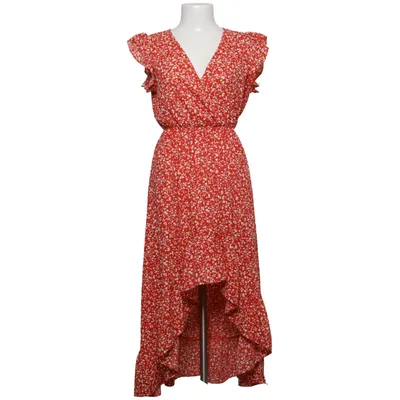 Wickelkleid (Rot, Weiß) von Vintage Dressing Polyester