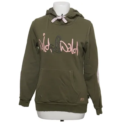 Sweat à capuche (Vert) de Wild & Wald Coton, Polyester