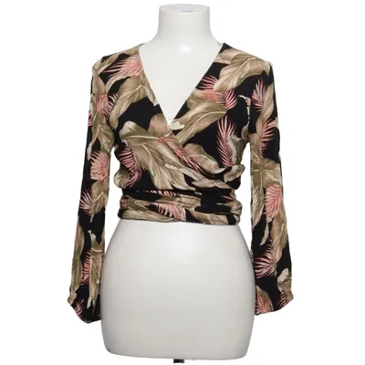 Slå-om bluse (Sort, Pink, Grøn, Beige) fra Billabong Viscose
