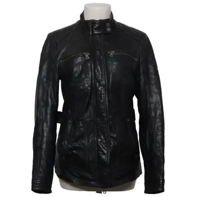 Veste en cuir (Noir) de Jilani Collection Cuir, Polyester