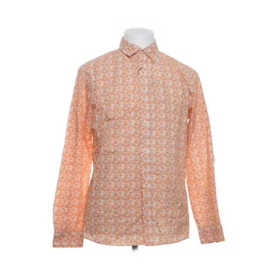 Shirt (Oranje, Wit) van Bläck Katoen