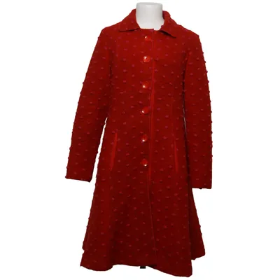 Manteau (Rouge, Rose) de Líen & Gíel Polyester, Laine