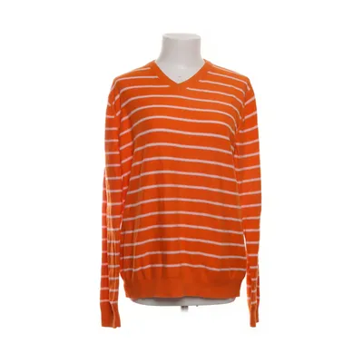 Pullover (Orange, Vit) från Tommy Hilfiger Kashmir, Bomull