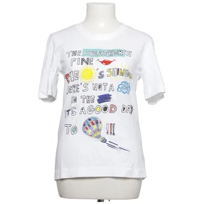 T-shirt (Blanc, Multicolore) de Love Moschino Coton, Élasthane