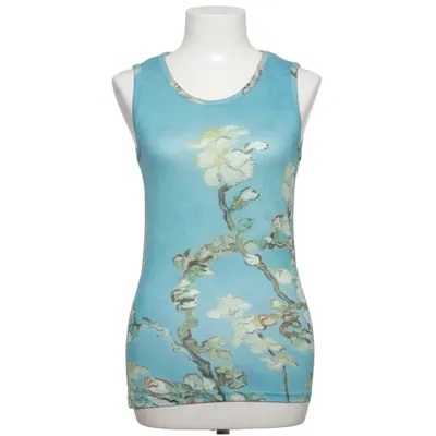 Tanktop  (Blå, Hvid, Grøn) fra Van Gogh Museum Polyester, Viscose