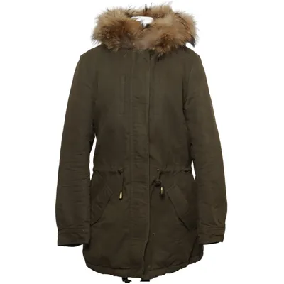 Parkas (Grön) från IQ+ Berlin Bomull, Polyamid, Polyester, Viskos