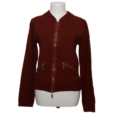 Cardigan (Rood) van Crazy World Acryl, Katoen, Elastaan