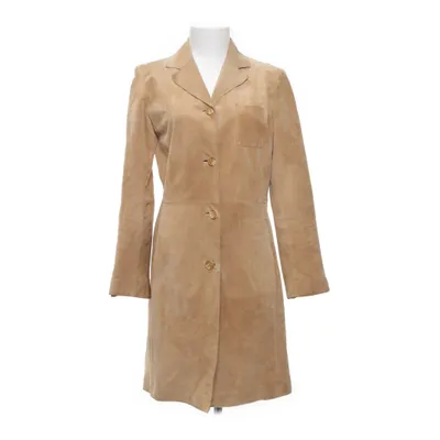 Læderfrakke (Brun) fra TCM Læder, Polyester