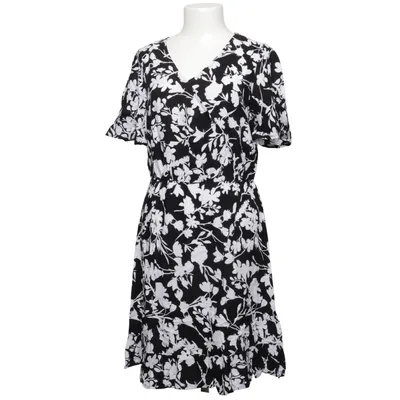 Jurk (Zwart, Wit) van Up2Fashion Viscose