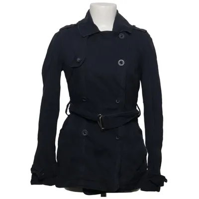 Trenchcoat (Blå) fra American Eagle Outfitters Bomuld