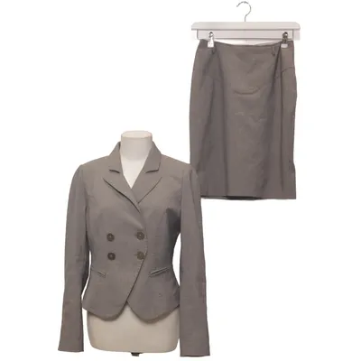 Jakkesæt med nederdel (Skirt) fra Elizabeth Elastan, Polyester, Viscose